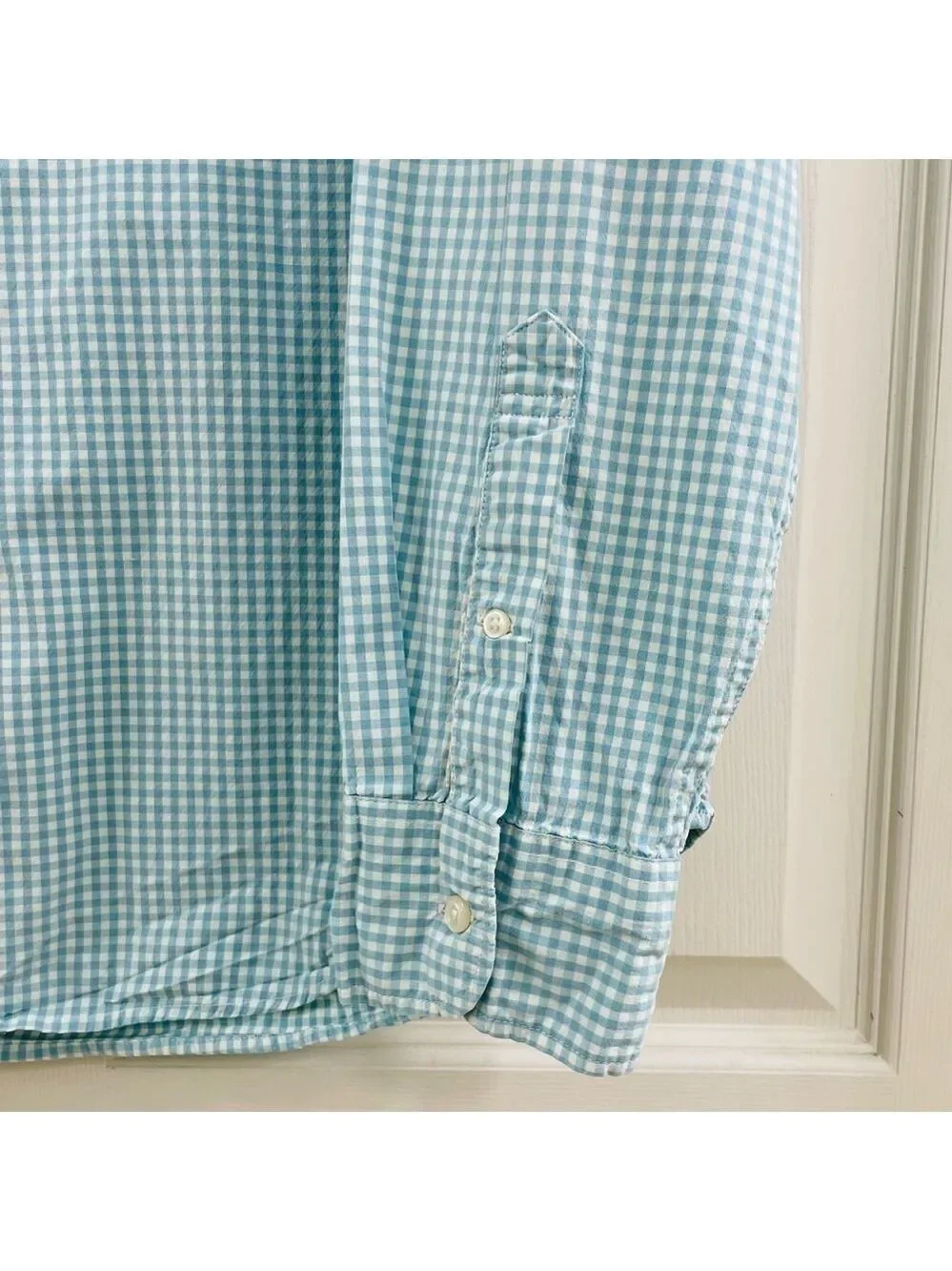 J. Crew Men’s Classic Organic Cotton Poplin Button Down Long Sleeve Shirt Size L